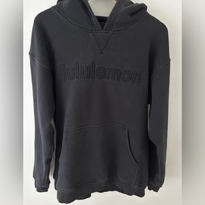 Lululemon all yours graphic logo hoodie black 12